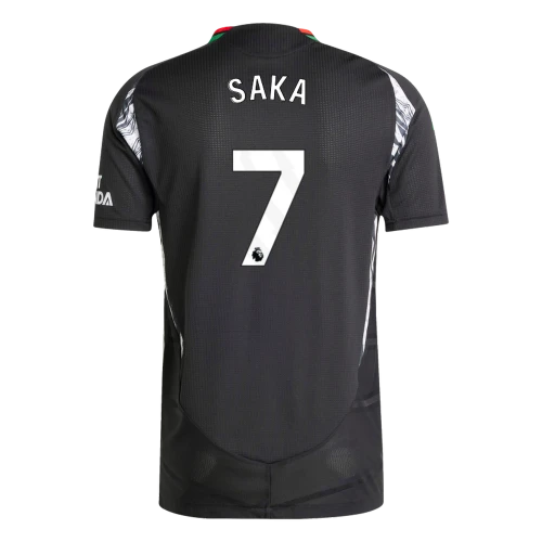 SAKA #7 Arsenal 24/25 Authentic Men's Away Shirt - PL Font