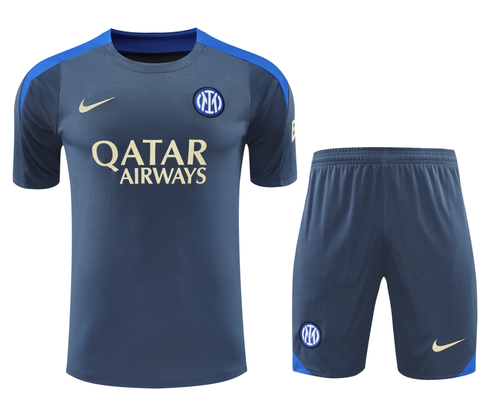 Inter Milan 24/25 Men's Dark Gray Training Shirt