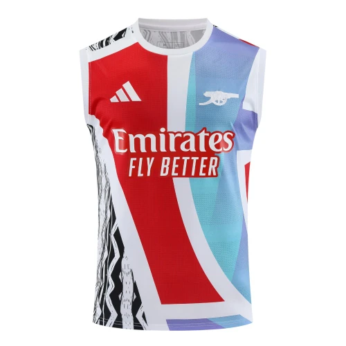 Arsenal 24/25 Men's Blue-Red Pre-Match Tank Top