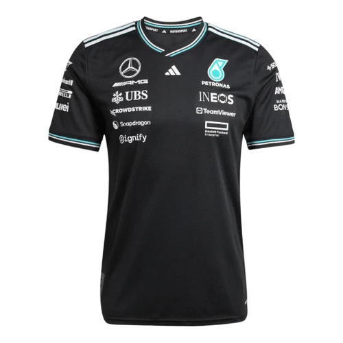 Mercedes-AMG 2025 Black Authentic Driver T-Shirt