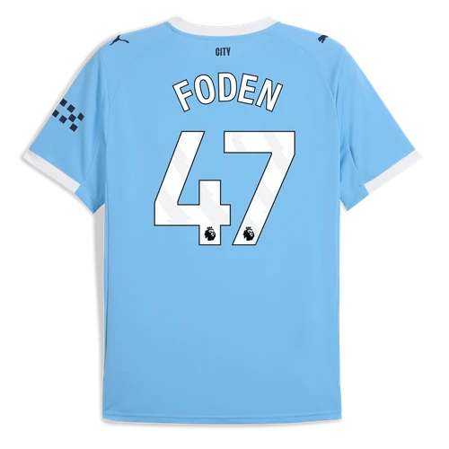 FODEN #47 Manchester City 25/26 Authentic Men's Home Shirt - PL Font
