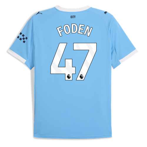 FODEN #47 Manchester City 25/26 Kid's Home Mini-Kit - PL Font