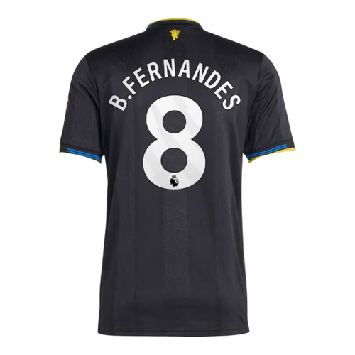 B.FERNANDES #8 Manchester United 25/26 Authentic Men's Third Shirt - PL Font