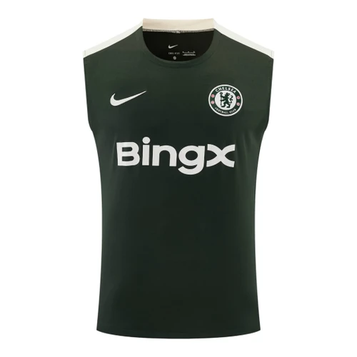 Chelsea 25/26 Men's Green Traning Tank Top