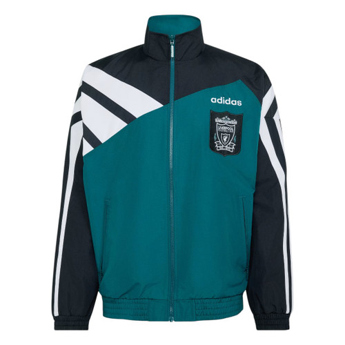 Liverpool 95/96 Bringback Men's Green Windbreaker