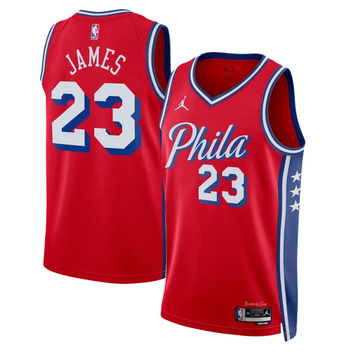 JAMES #23 Philadelphia 76ers 26/27 Men's Swingman Jersey - Statement