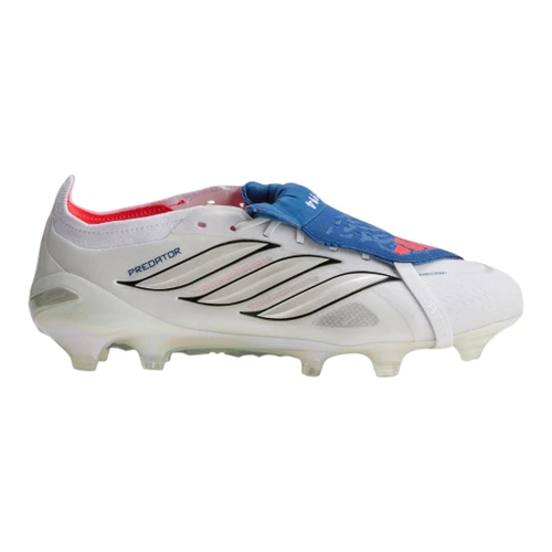 Predator Elite FG Fold-Over Tongue - White/Blue