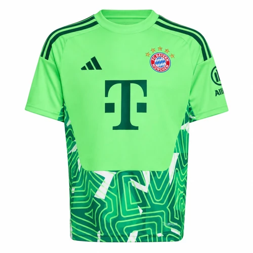 Bayern Munich 26/27 Kid's Green Goalkeeper Set