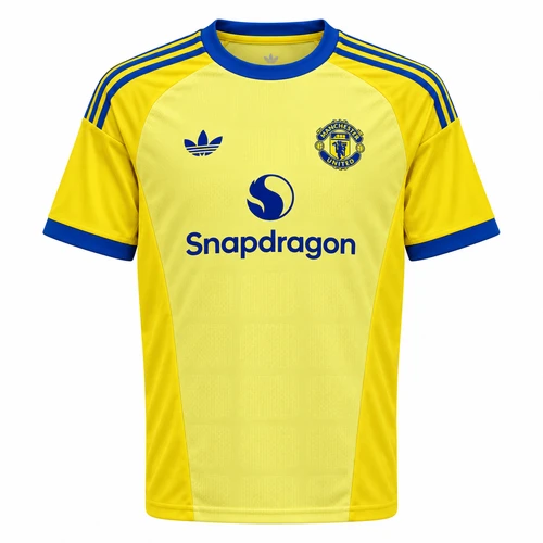 Manchester United 26/27 Kid's Yellow Goalkeeper Set