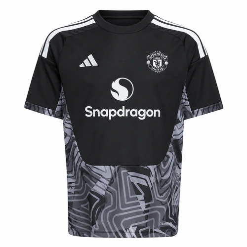 Manchester United 26/27 Kid's Black Goalkeeper Set