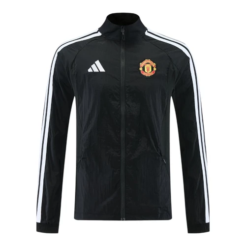 Manchester United 26/27 Men's Black Windbreaker