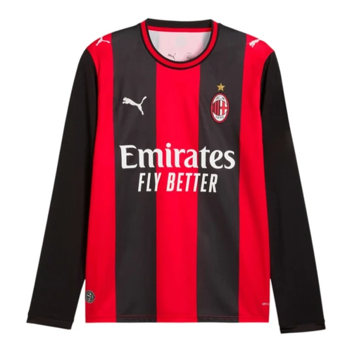 AC Milan 26/27 Men's Home Long Sleeve Shirt