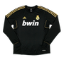 Real Madrid 11/12 Men's Away Retro Long Sleeve Shirt