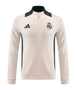 Real Madrid 24/25 Men's Beige Long Zip Jacket