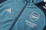 Arsenal 25/26 Men's Navy Long Zip Windbreaker