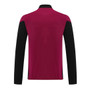 AS Roma 25/26 Men's Red Long Zip Windbreaker