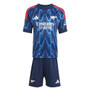ØDEGAARD #8 Arsenal 25/26 Kid's Away Mini-Kit - PL Font