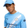 FODEN #47 Manchester City 25/26 Men's Home Long Sleeve Shirt - PL Font