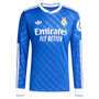 VINI JR #7 Real Madrid 25/26 Men's Third Long Sleeve Shirt