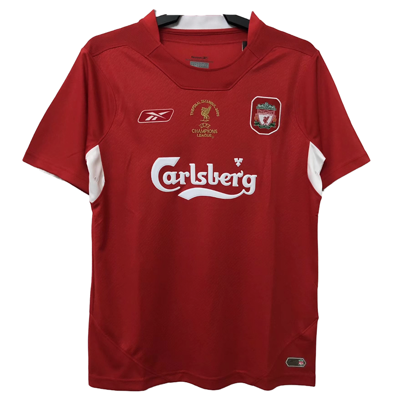Liverpool 04/05 Men's Home Retro Shirt UCL Edition