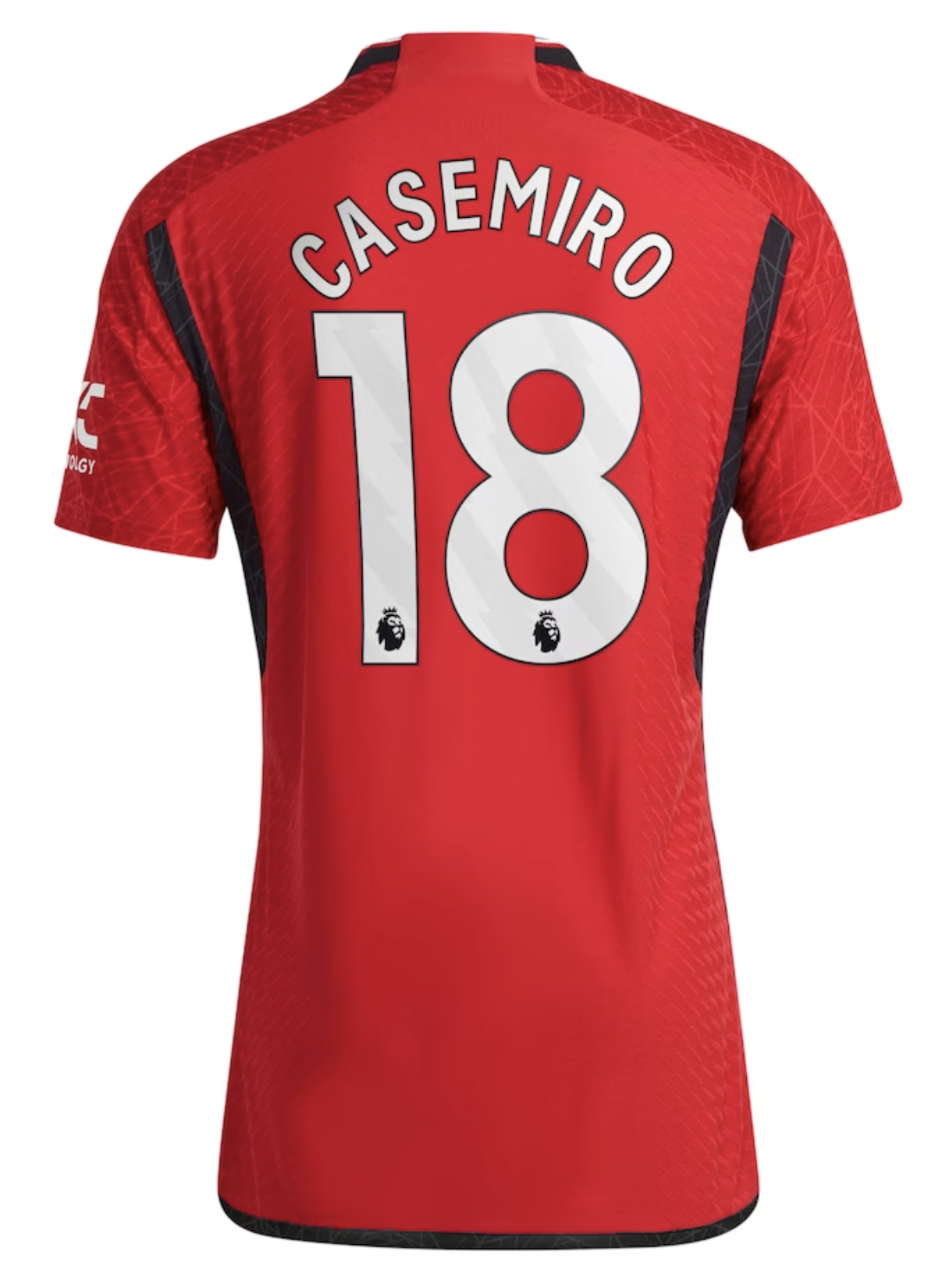 CASEMIRO #18 Manchester United 23/24 Authentic Men's Home Shirt - PL Font