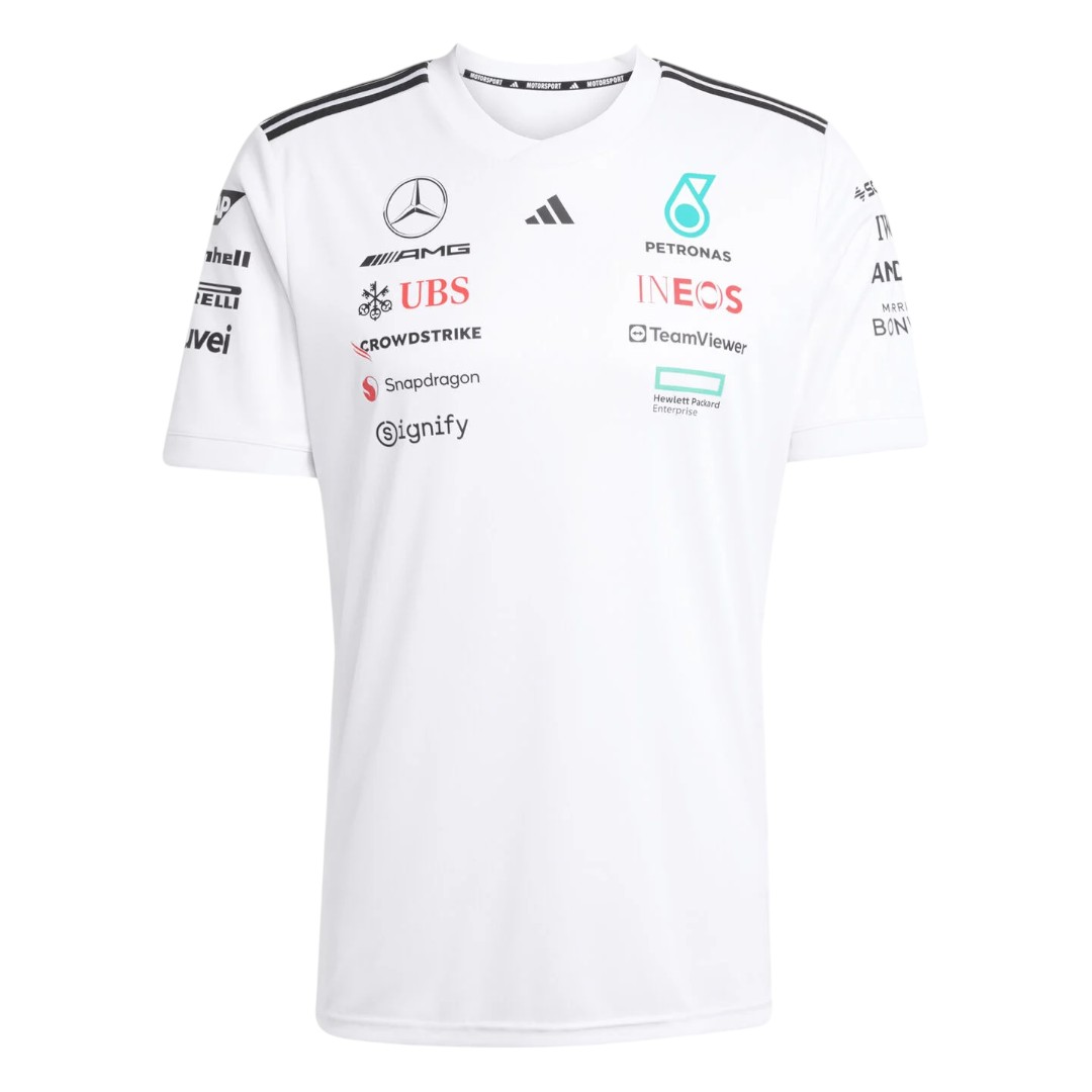 Mercedes-AMG 2025 White Driver T-Shirt