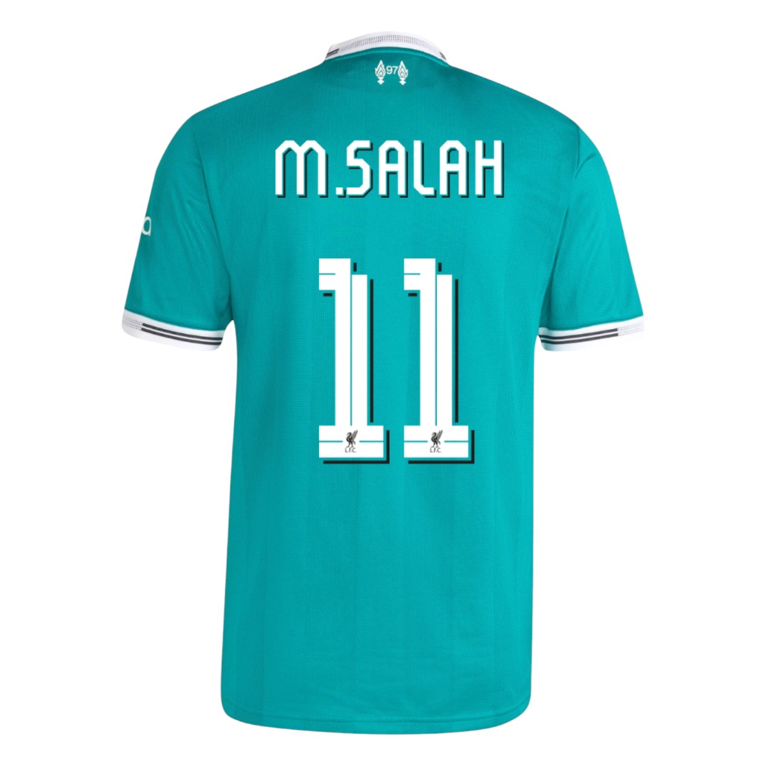 M.SALAH #11 Liverpool 25/26 Authentic Men's Third Shirt - Liverpool Font