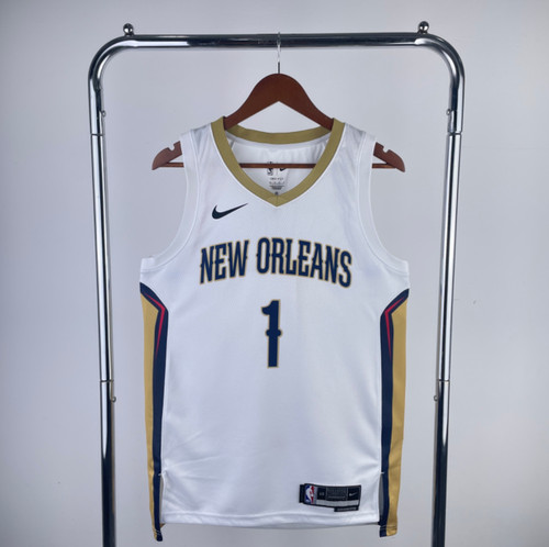 New Orleans Pelicans White Jersey