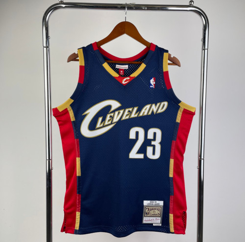 Cleveland Cavaliers Blue Retro Jersey