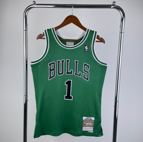 Chicago Bulls Green Jersey