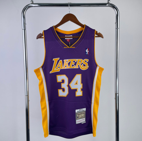 Los Angles Lakers  Retro Purple Jersey