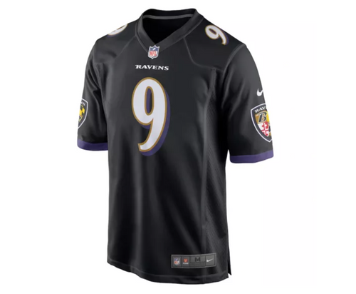 Baltimore Ravens Home Jersey  Black