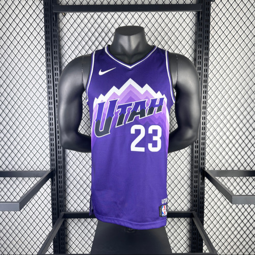 Utah Jazz Purple Jersey