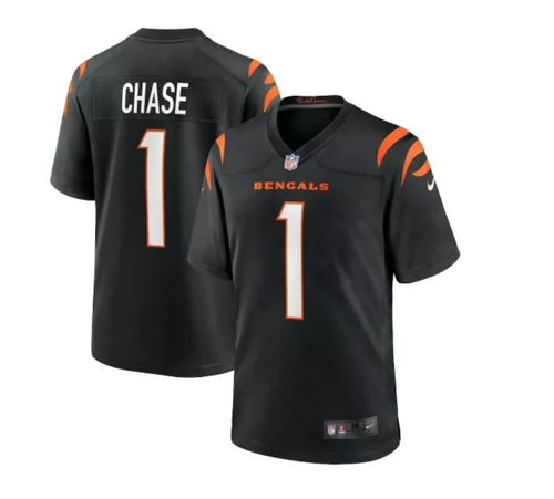 Cincinnati Bengals Black Game Jersey