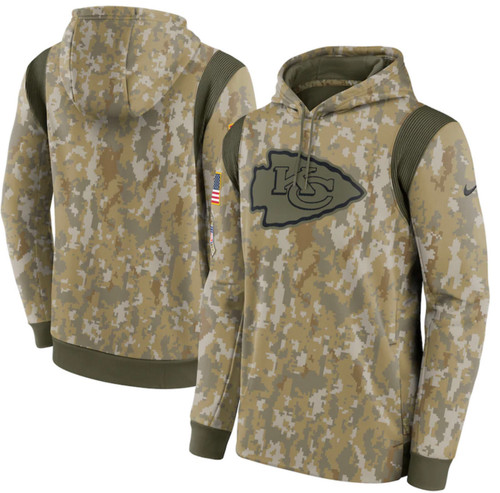 Kansas Chiefs Camo Hoodie