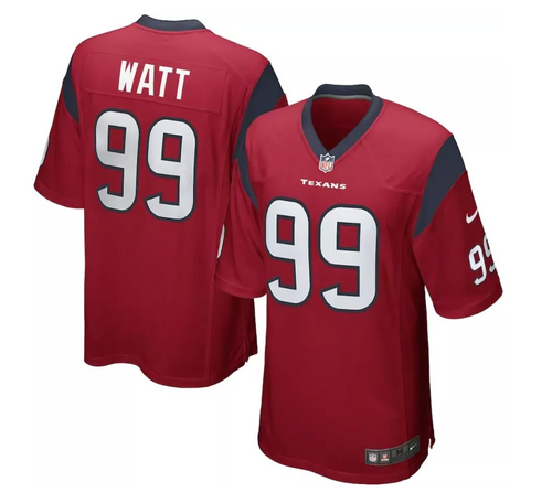 Houston Texans Red Game Jersey