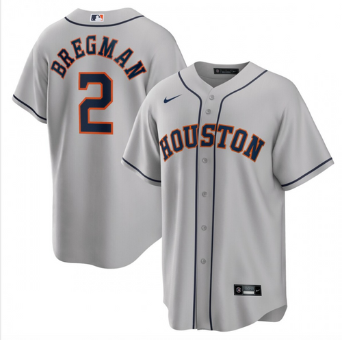 Houston Astros Grey Game Jersey