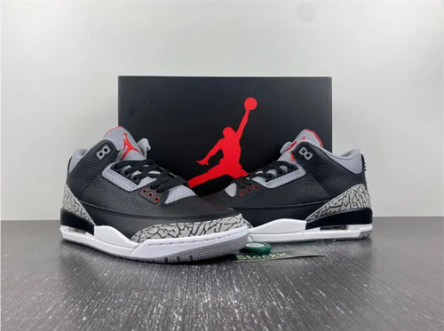 Jordan Retro 3 " black cements"