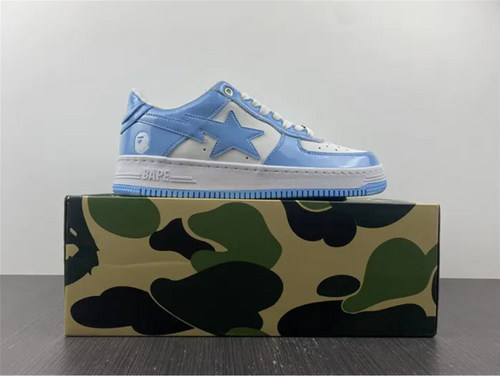 A Bathing Ape Bape Sta Low "blue"