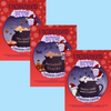 Santa's Workshop! Christmas Flavored Coffee Sampler Gift Pack - Three 8 oz Bags