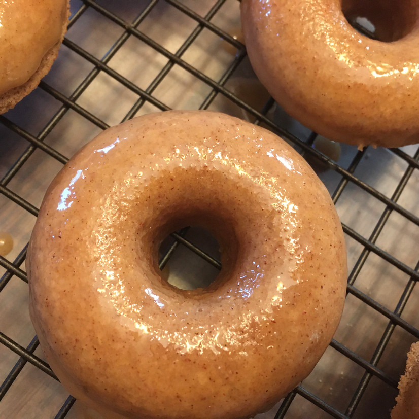 Glazed Apple Cider Donuts
