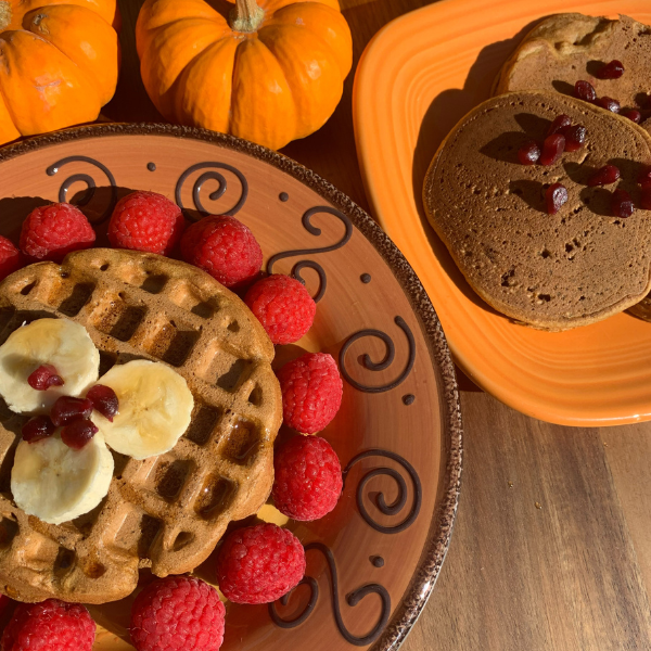 ​Pumpkin Pancakes (Waffles)