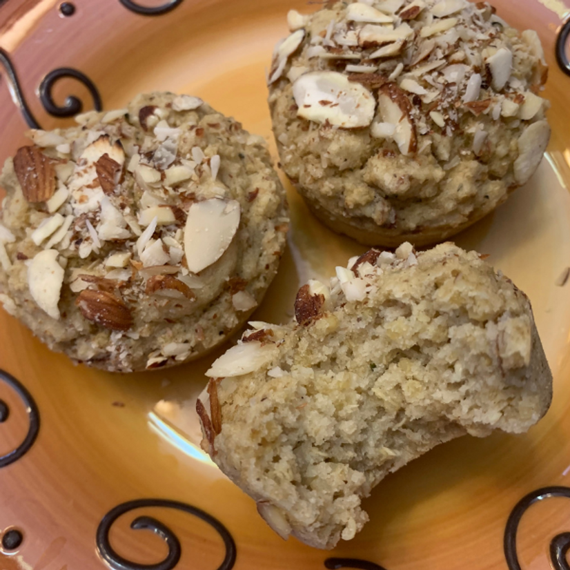Almond Quinoa Muffins