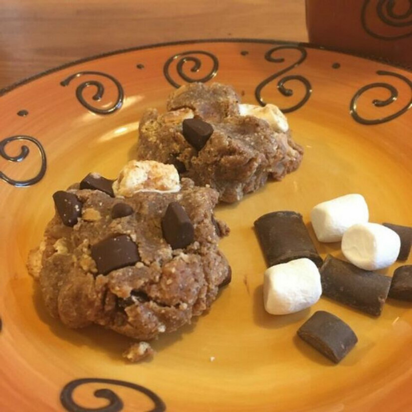 Vegan S'mores Cookies  