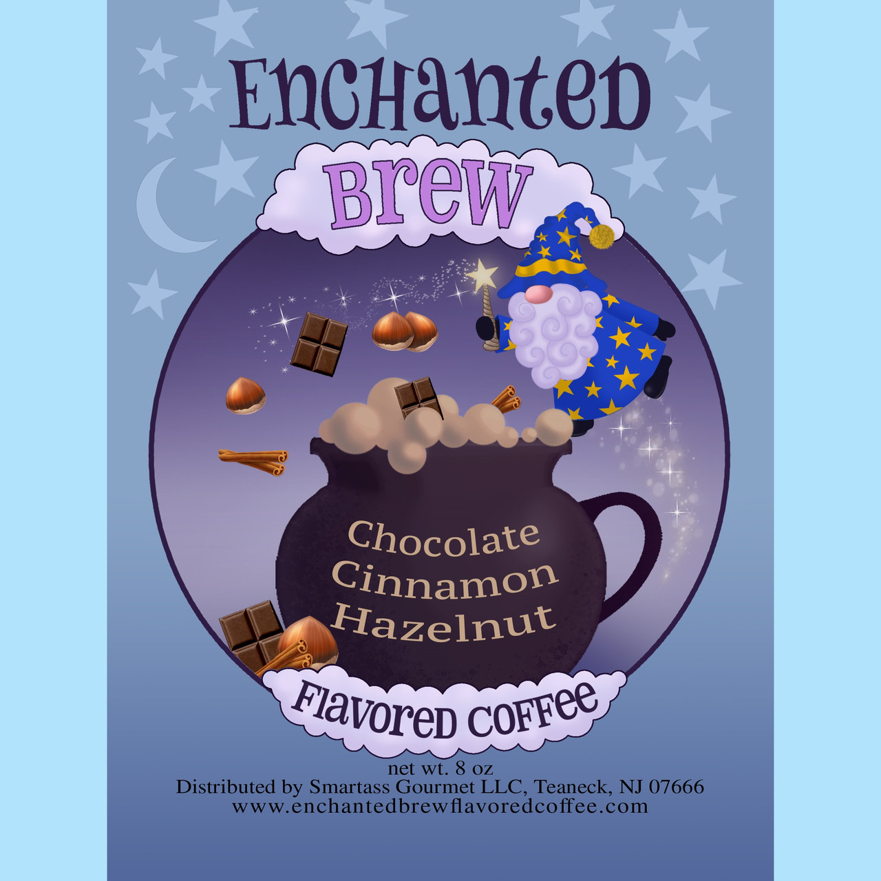 Flavored Coffee Chocolate Cinnamon Hazelnut by Enchanted Brew Coffee