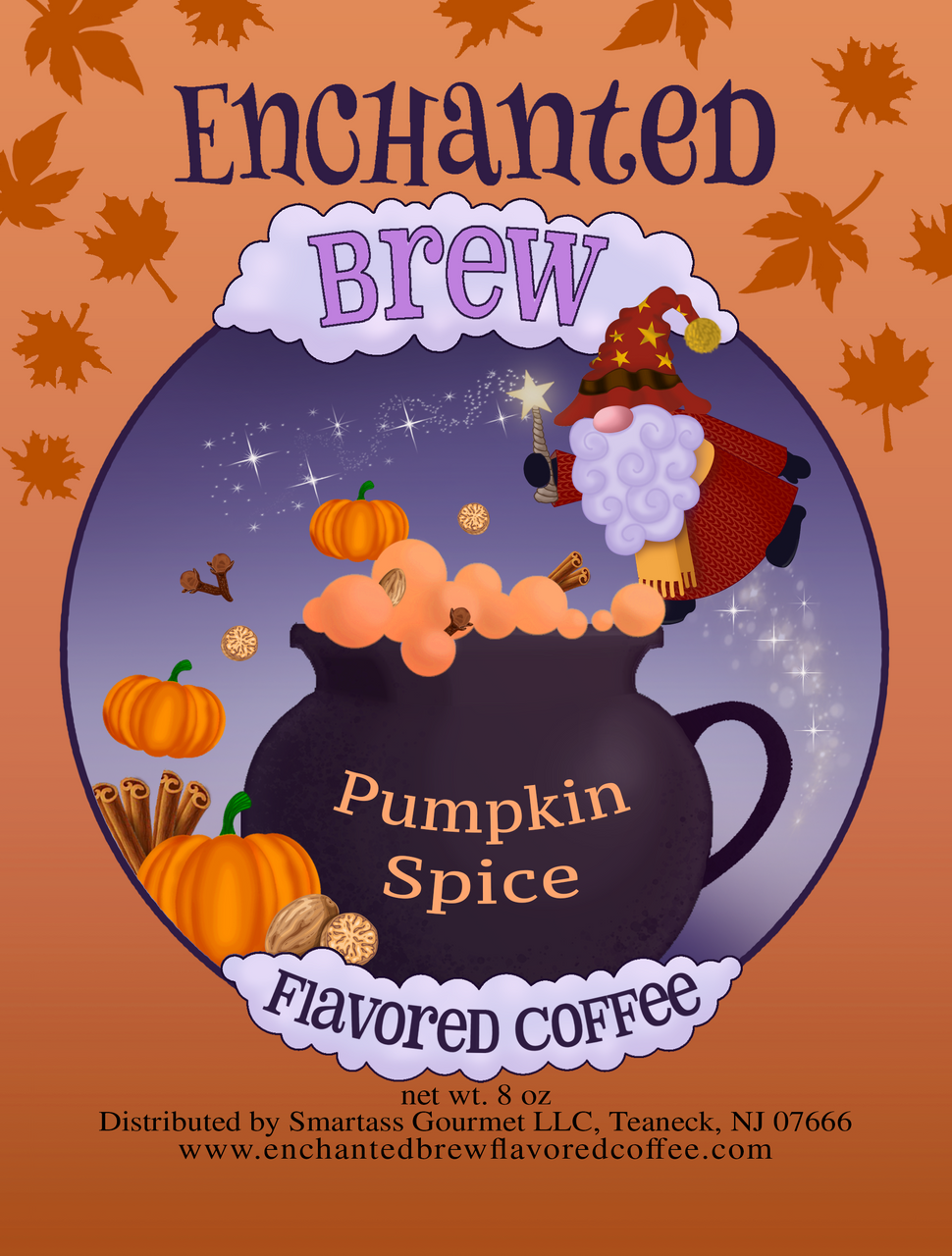 Pumpkin Spice Infused Flavored Coffee (seasonal offering) - 8oz Bag –  Coffee That Helps