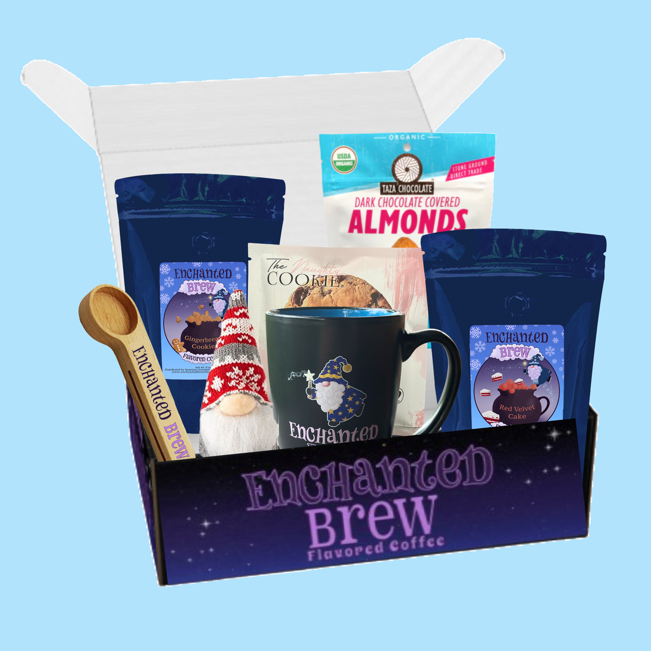 Coffee Lover Gift Box, Coffee Mug Gift Box, Christmas Gift Box