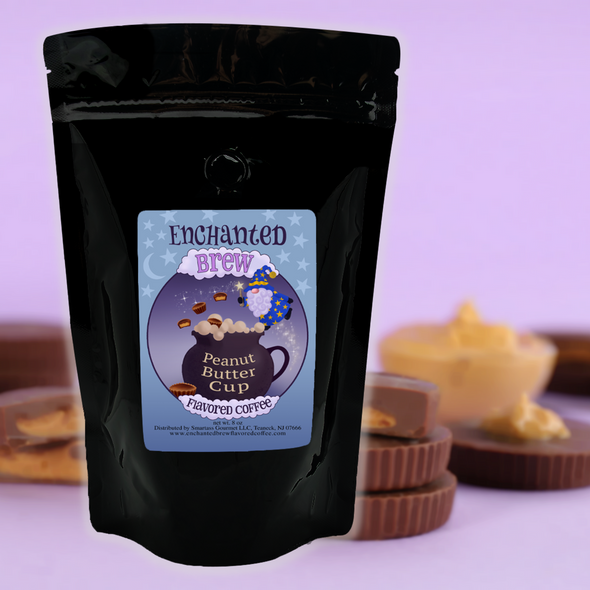 Peanut Butter Cup Flavored Coffee, 8 oz