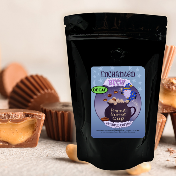 Peanut Butter Cup Flavored Coffee - Decaffeinated
