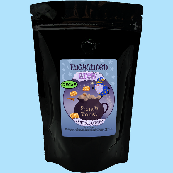 French Toast Flavored Coffee, 8 oz - Decaffeinated, Ground